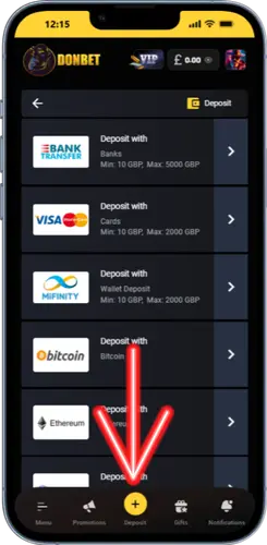 Add Money to Your Balance