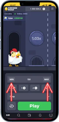 Start Betting in Chicken Road